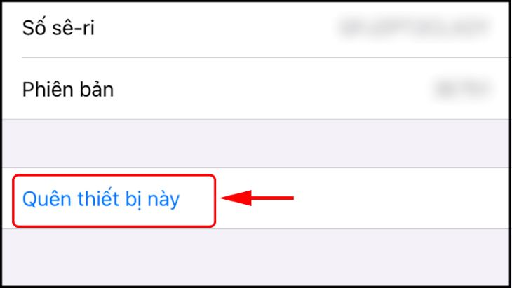  Quên AirPods và kết nối lại